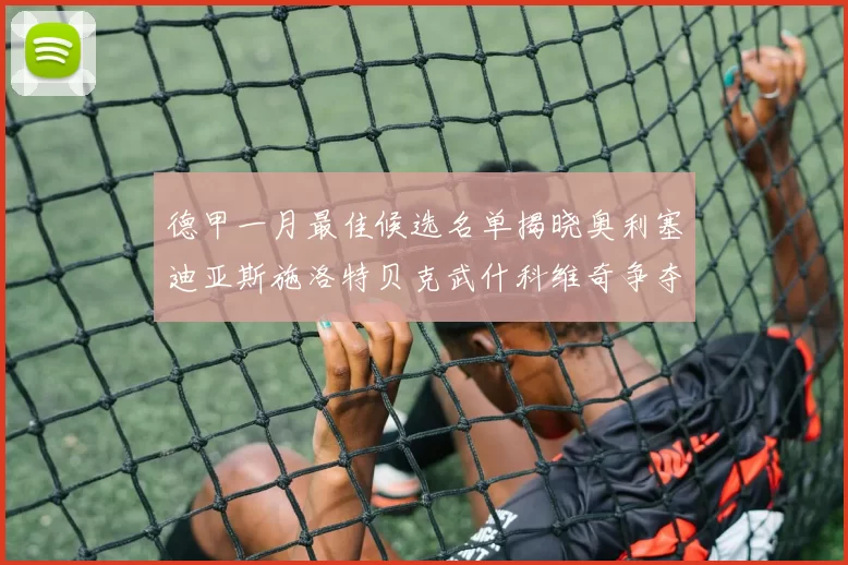 德甲一月最佳候选名单揭晓奥利塞迪亚斯施洛特贝克武什科维奇争夺荣耀